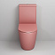 Унитаз Grossman Color GR-4480PIMS с крышкой-сиденьем, розовый матовый