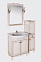 Комплект мебели ASB-Woodline Верона 65 9076K.1 бежевый (Тумба+раковина+зеркало+светильники)