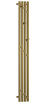 Полотенцесушитель электрический Сунержа Кантата 3.0 150x15.9 051-5846-1516 латунь