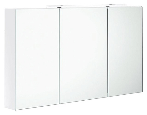 Зеркальный шкаф с подсветкой Villeroy&Boch 2DAY2 A43813E4 (кат. A438F3E4), белый глянец