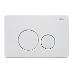 Клавиша смыва Abber AC0121MW белая матовая