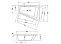 Акриловая ванна Duravit Paiova 180x140 DX 700217000000000 правая
