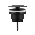 Донный клапан Abber AF0012B черный матовый