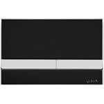 Клавиша смыва Vitra Concealed Cisterns 740-1101, чёрный глянец