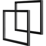 Комплект ножек Aqwella Fargo FRGN380, черный