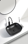 Раковина Aquanet Lake LAKE-1-MB 500х395х145 245829 черный матовый