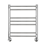 Полотенцесушитель водяной Lemark Poseldon LM42607 П7 500x600