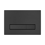 Клавиша смыва Berges Atom Line 049227 черная SoftTouch
