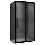 Душевой уголок Abber Schwarzer Diamant 110x80 AG30110BMH-S80BM черный