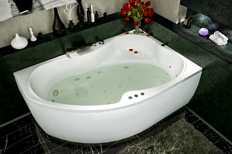 Акриловая ванна Aquanet Capri 160x100 203915 правая