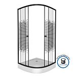 Душевой уголок Niagara Eco 90x90 NG-007-14BLACK черный