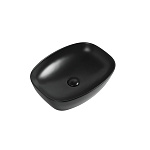 Раковина Aquanet Fine FINE-1-MB 500х380х140 273682 черный матовый