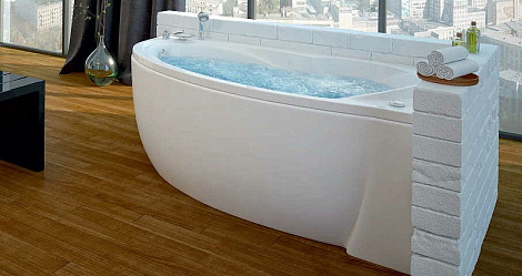 Акриловая ванна Aquatek Бетта 170x97 BET170-0000009 правая, с гидромассажем
