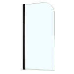 Шторка для ванны Azario Merrit 80 AZ-NF6211 800 BLACK черная