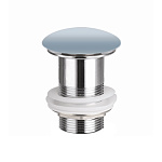 Донный клапан Ceramica Nova CN2000MHL серо-голубой матовый