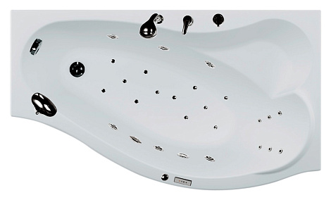 Акриловая ванна Aquanet Palma 170x100 204023 правая