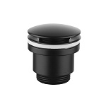 Донный клапан Lemark LM8500BL черный матовый