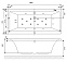 Акриловая ванна Excellent PRYZMAT 160x75 WAEX.PRY16WH