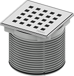 Декоративная решетка Tece Drainpoint Quadratum 3660007