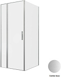 Душевой уголок Allen Brau Priority 90x100 3.31026.BA + 3.31047.BA серебро браш