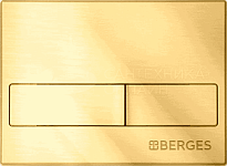 Клавиша смыва Berges Atom 049235 золото глянец