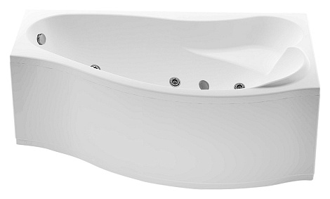 Акриловая ванна Aquanet Palma 170x100 204023 правая
