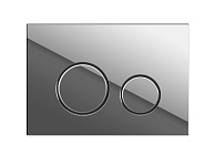 Клавиша смыва Cersanit Twins 63523 хром
