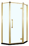 Душевой уголок Azario Ontario 90х90 AZ-NBB3231 900 GOLD золото