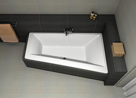 Акриловая ванна Excellent SFERA 170x100 WAEX.SFP17WH, правая
