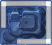 Мини-бассейн Jacuzzi Virginia 257х219 9445-01752 № 52 Белый