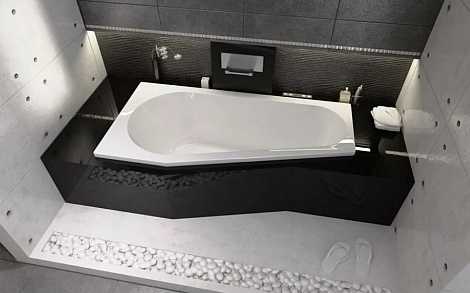 Акриловая ванна Riho Delta 160x80 BB8200500000000 (B068001005) правая