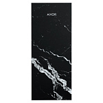 Декоративная панель Axor Myedition 200 47913000 мрамор черный