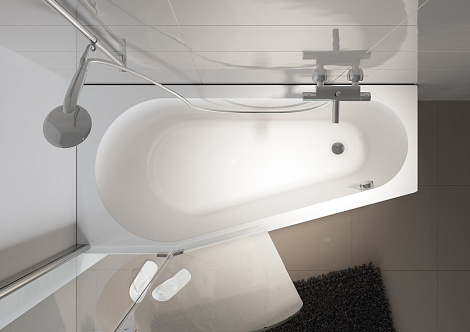 Акриловая ванна Riho Delta 160x80 BB8200500000000 (B068001005) правая