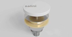 Донный клапан Salini 152201G белый глянцевый