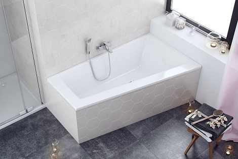 Акриловая ванна Excellent SFERA 170x100 WAEX.SFP17WH, правая