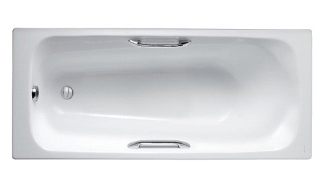 Чугунная ванна Jacob Delafon MELANIE 160x70 с ручками E2935-00