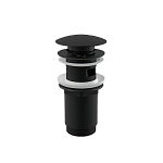 Донный клапан Alcadrain A392BLACK черный