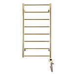 Полотенцесушитель электрический Domoterm Медея П8 400x800 ER золото