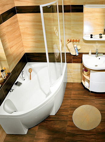 Акриловая ванна Ravak Rosa II 160x105 CL21000000 правая