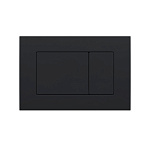 Клавиша смыва Berges Atom 049225 черная SoftTouch