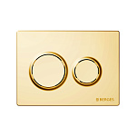 Клавиша смыва Berges Novum O9 040069 золото